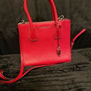 Michael Kors red mini bag